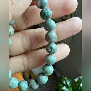 Unique 8mm Maifan stone Bracelet 🌍